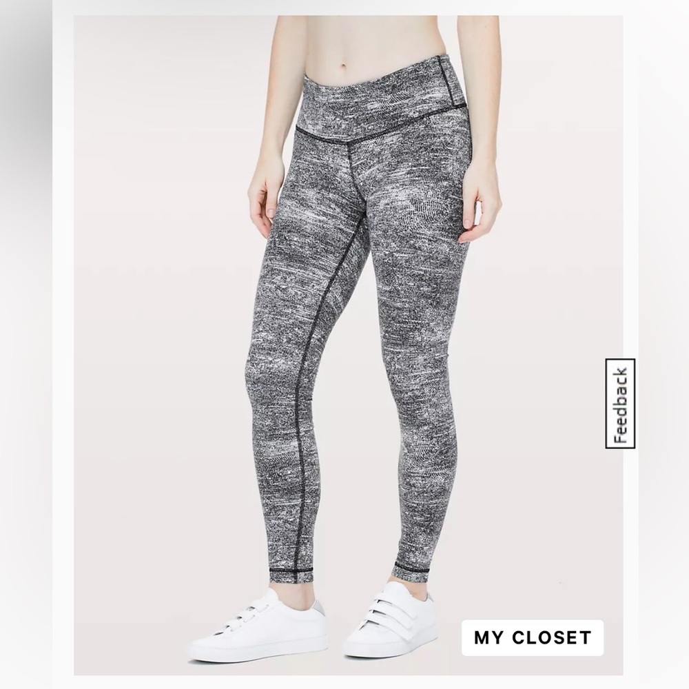 Lululemon low-rise wunder under 28”